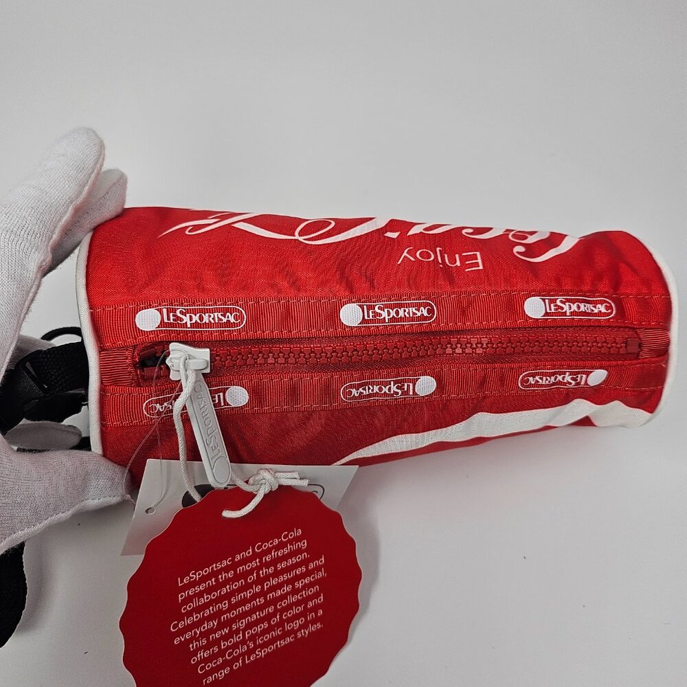 LeSportsac NWT Coke cup pouch - Coke it is - Picture 6 of 12